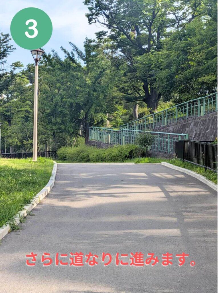 ラッキーヨガ会場までの道のり③